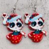 O1CN01vcNGqC2CFrcuXVP2z_2207539588445-0-cib Wholesale Halloween Ghost Doll Acrylic Pendant Earrings
