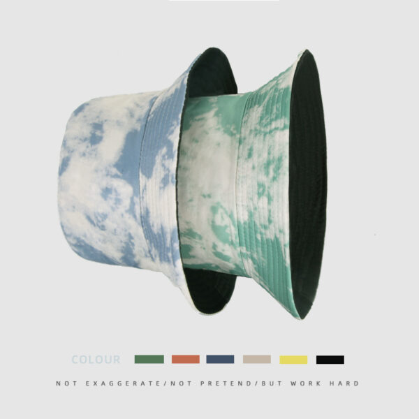 O1CN01vcZUAx1DQgKbwG5Tj_2924390211-0-cib-1 Wholesale Polyester Tie Dye Reversible Bucket Hat