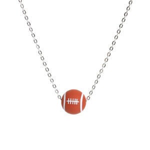 Rugby stainless steel necklace