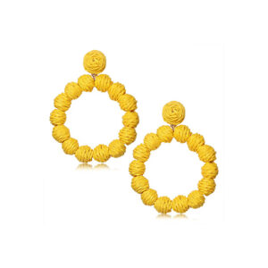 22051405-Yellow / Rattan