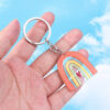 O1CN01vdwDoJ2KzDi9pP7LZ_2211051639627-0-cib Wholesale Acrylic Rainbow Keychain School Bag Accessories Pendant
