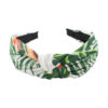 Wholesale Cross Pattern Knot Fabric Wide Edge Headband