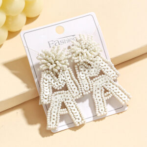 White letter mama tassel