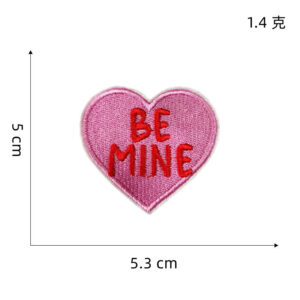 7# love hot Sol cloth stickers