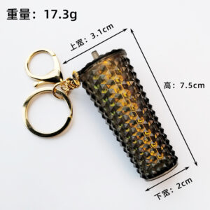 Black durian cup gold buckle / 2