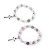 Wholesale Cross Colored Artificial Crystal Bracelet