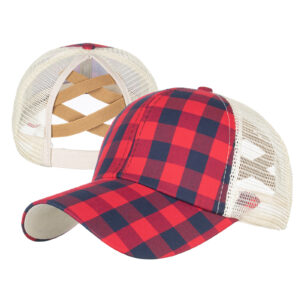 B794 red and black plaid