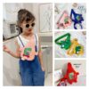 Wholesale Nylon Cartoon Dinosaur Kids Chest Bag