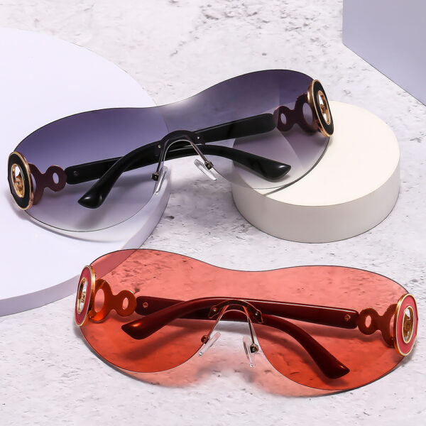 Wholesale Y2K Frameless PC Sunglasses