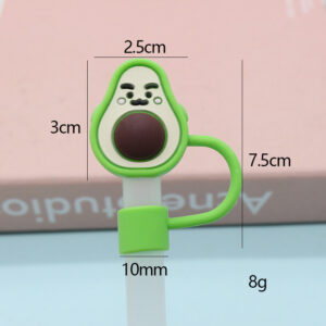 Silicone cow fruit 10mm / Bagged without straw