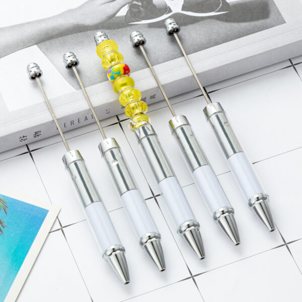 Wholesale Bearable Pens Inner Pole Insertion Paper Roll Paper Plastic Beadable Pen