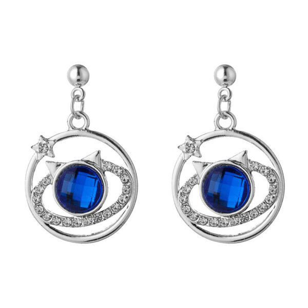 Wholesale Blue Starry Sky Pendants Alloy Necklaces