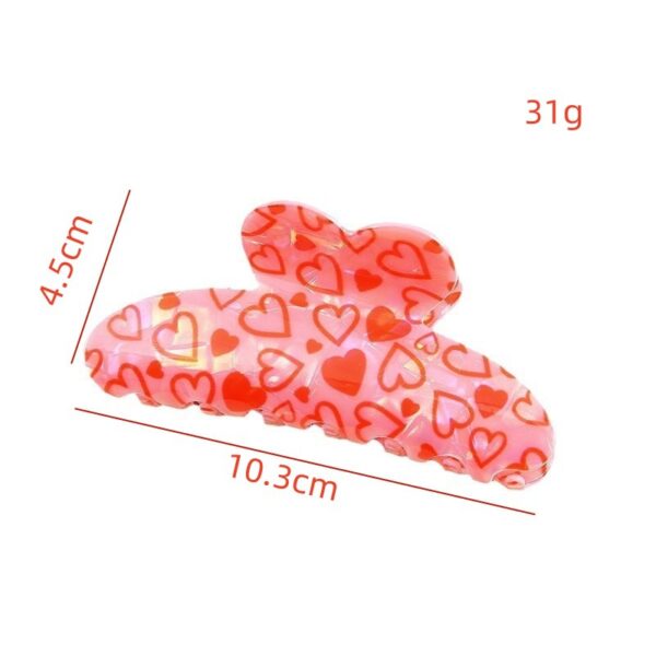 O1CN01vt7m4E1jUPVcKFciF_2216203724551-0-cib Wholesale Sweet Valentine's Day Heart Shaped Cute Red Lips Love Hairpin