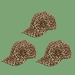 Wholesale Cotton Leopard Baseball Cap