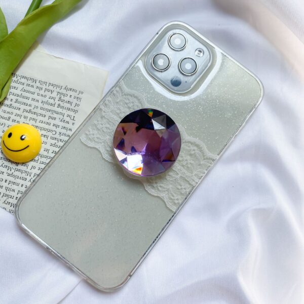 Wholesale Plastic Gem Rhinestone Mobile Phone Airbag Holder