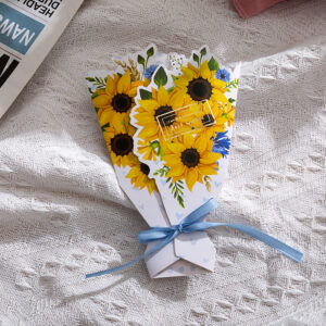 【06】sunflower-the best blessing (individually packaged in opp bag) small