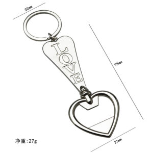 Bottle opener love arrow