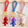 O1CN01vz9lU21Bx55L1rwpH_2211394340011-0-cib Wholesale Resin Town Store Treasure Inlaid Diamond Bear Keychain
