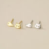 Wholesale 925 Sterling Silver Cat Fish Earrings