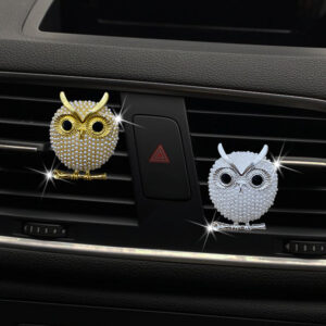Wholesale Pearl Owl Car Perfume Clip Decoration