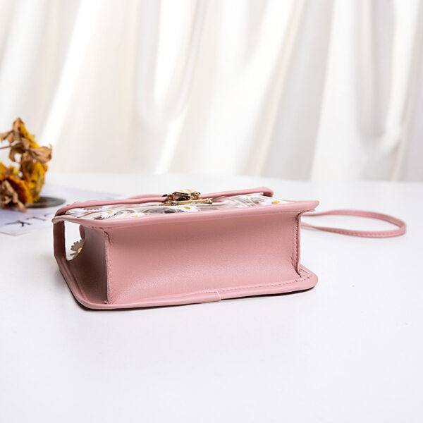 Wholesale PVC Transparent Small Daisy Mother Bag Single Shoulder Bag