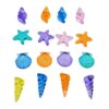 Wholesale Conch Seashell Starfish Acrylic Modeling Beads