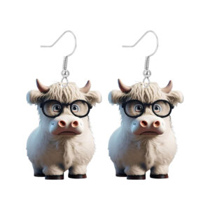 Highland Cow Earrings 10