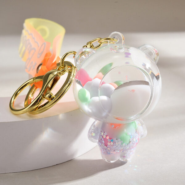 O1CN01wCYn6a1JM03T3sbDe_2200601031013-0-cib-3 Wholesale Acrylic Liquid Into The Oil Bear Keychain