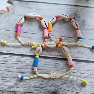 Mixed color Rice white rope