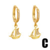 O1CN01wEEu5j2JAYKZQNFya_2926419381-0-cib Wholesale Slipper Umbrella Pendant Copper Earrings