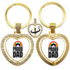 O1CN01wEHC8j1tijuFAlDpJ_2212752275936-0-cib Wholesale LGBT Rainbow Rhinestone Heart Shaped 360 Degree Rotating Double Sided Metal Keychain