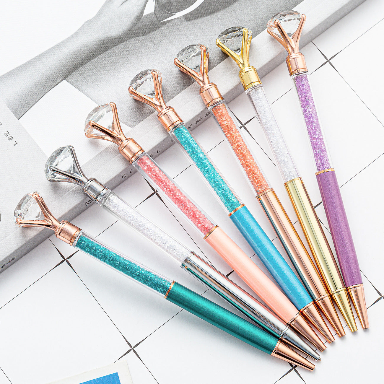 Wholesale Big Diamond Metal Ballint Pen