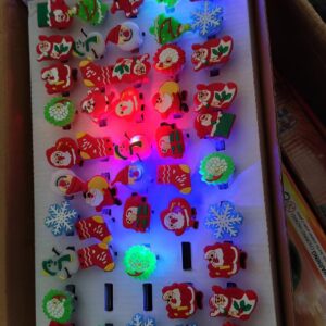 Cross-border Christmas Series Luminous Ring 1 Finger