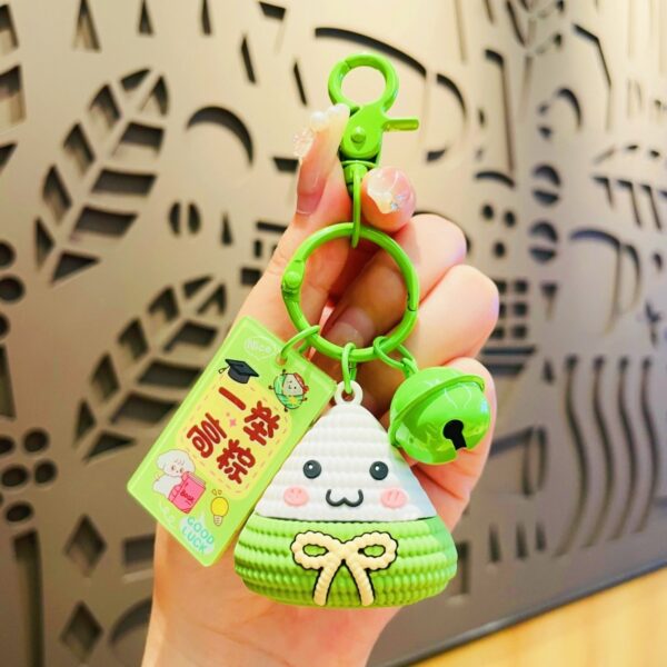 O1CN01wGSG7m1D4hP7TewiW_2211424560163-0-cib Wholesale Dragon Boat Festival Zongzi Silicone Keychain