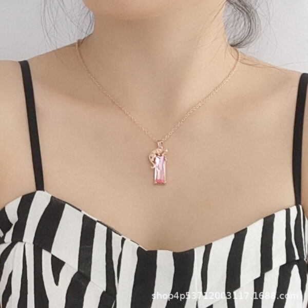 O1CN01wHCwBa21l2ephxF3p_2210807617024-0-cib Wholesale Crystal Panther Pendant Alloy Necklaces