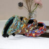 Wholesale Bohemian 3D Colorblock Fabric Headband