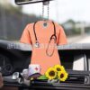 Wholesale Acrylic Nurse Uniform Car Hanging Decoration