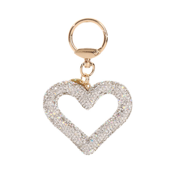 O1CN01wIe6yf2GKDuvwhMQZ_2208315888996-0-cib Wholesale Hollow Diamond Heart Key Chain
