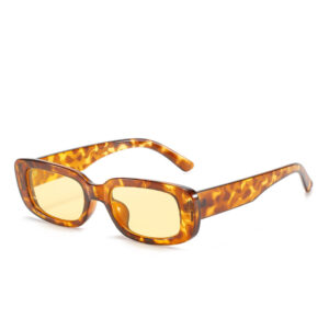In stock / Leopard Framed Yellow