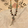 Wholesale Handmade Beaded Tibetan Style Vintage Tassels Necklaces