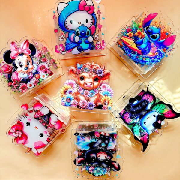 O1CN01wMm9md1eFggJ5WFV4_2214294593842-0-cib-1 Wholesale 10cm Popular Creative Cartoon DIY Acrylic Pen Holder OLY Exclusive