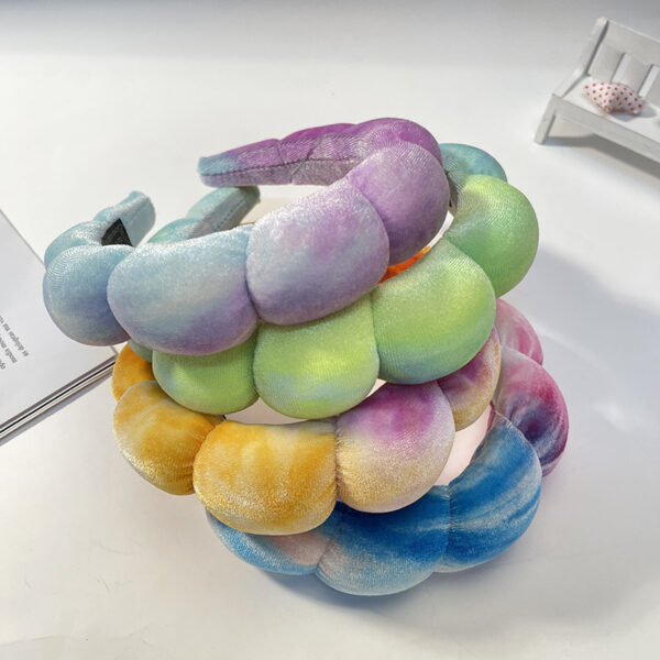 O1CN01wNbbAg1R9Bum7Dd0B_2927142068-0-cib Wholesale Velvet Cloud High Crown Temperament Sponge Headband
