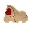O1CN01wO2LWH2A1Y5lEjzGX_3370228143-0-cib Wholesale of Mother's Day Animal Family Wooden Ornaments