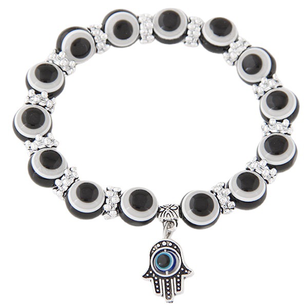 Wholesale Vintage Evil Eye Alloy Bracelet