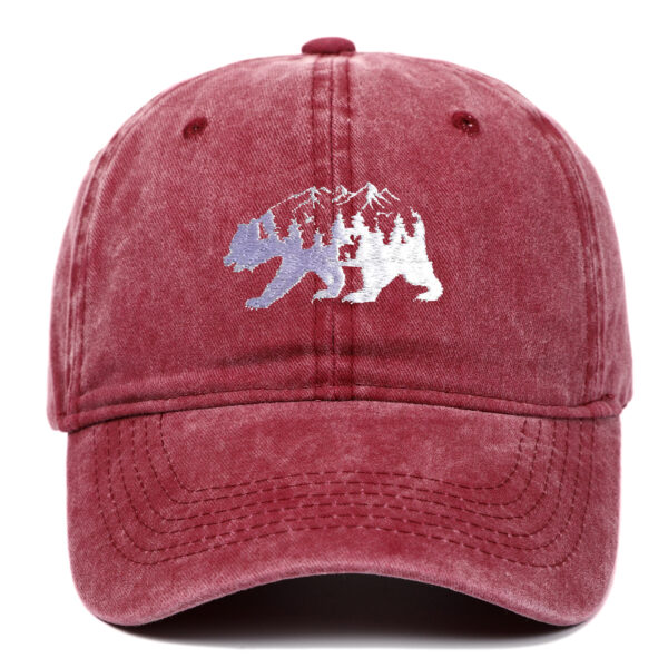 O1CN01wSOsrw1IIxopeWaCT_4254640871-0-cib Wholesale Forest Bear Embroidered Baseball Caps