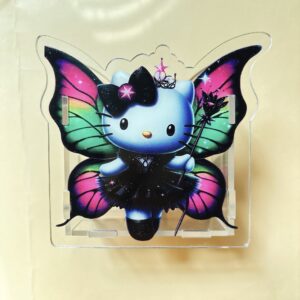 B191-dark hello kitty pen holder