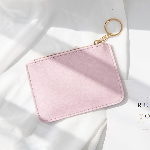 Wholesale PU Owl Thin Multifunctional Coin Purse Keychain