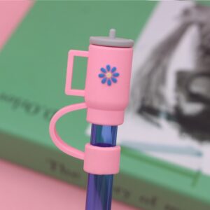 Large pink cup -10mm / Bag without straw