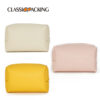 Wholesale Solid Color PU Travel Makeup Bags