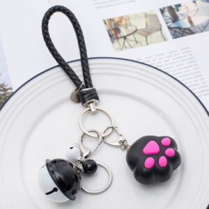 Black + black rope + black and white bell / 2 batches (flat ring)